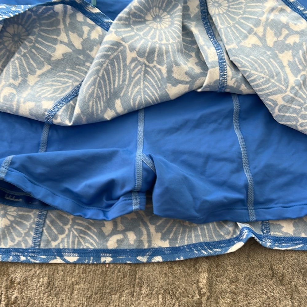 Lululemon Blue Floral Skirt size 4 - Picture 7 of 7